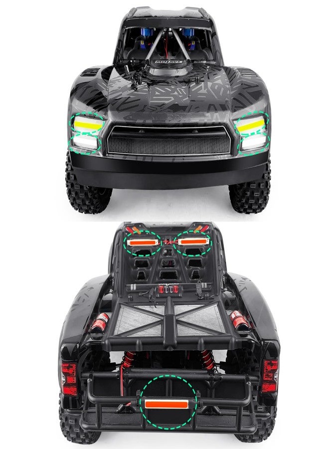 JGGZONE RC Car Light Bar Kit - LED Headlight & Taillight - Compatible with 1/7 ARRMA Mojave 6S EXB - Image 3